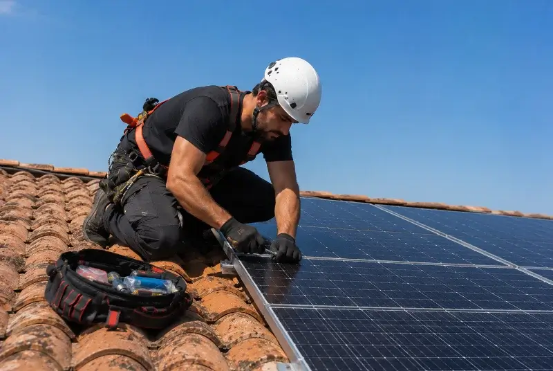 Maintenance et monitoring de panneaux solaires à Rountzenheim-Auenheim